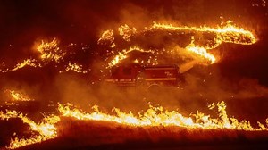 Delta fire grows and burns out of control, shuts down major highway