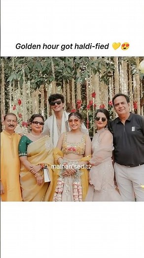 Nischay & Ruchika haldi pics 💛😍 #trendingshorts #shortsfeed #triggeredinsaan #ruchikarathore