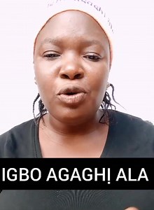 In Igbo land we don't say/mention private body parts raw/vulgar especially in public | Igbo agaghi àlà