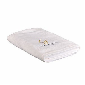 [Hot Item] Hotel Bath Towel Set with Embroidery Logo for Guest Room