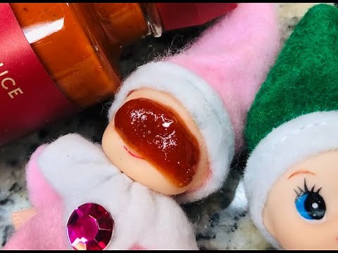 Baby Elf LOSES HER FACE!