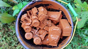 60K views · 292 reactions | Membersihkan Mainan Truk Oleng, Truk Molen , Bus Tayo, Beko Excavator, Kereta Api, Slender, Mobil Balap | Mobil Kembar Play | Facebook