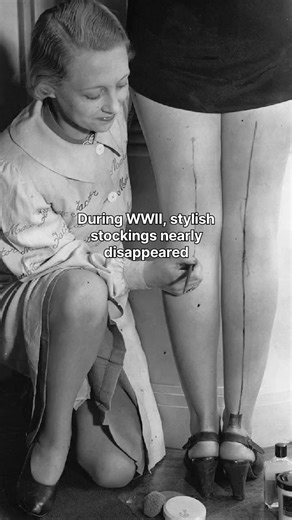 WWII and Liquid Stockings #art #history #ww2