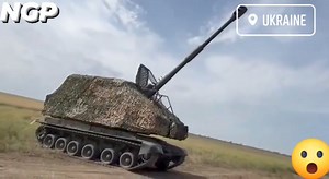 🇷🇺Russian 2S19 Msta-S 152mm Self-Propelled Howitzer with cage & movable mantlet. | NextGen PHDefense