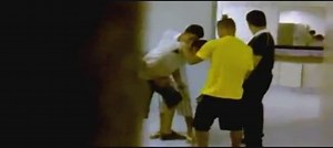 group caught on cam playing in public bathroom