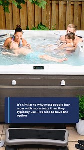 What size hot tub is right for you? Whether you're buying your first hot tub or upgrading your current setup, choosing the right size is key to getting the most out of your investment. In this video, we break down the most common hot tub sizes—from compact 2-seaters to spacious 7 person models—and help you figure out which one best fits your lifestyle, space, and budget. Learn why 4–6 person hot tubs are the most popular, what to look for in seating and footwell space, and how to make sure your 