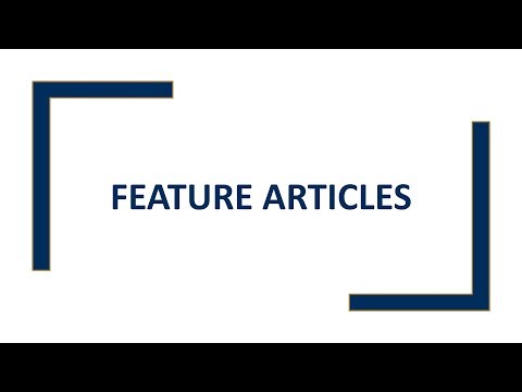 Feature Articles