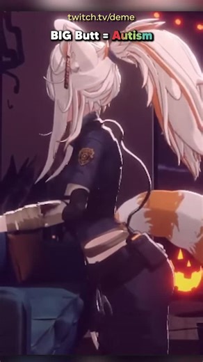 deme on Instagram: "Big Butt = Autism? #demenishki #vtuber #ADHD"