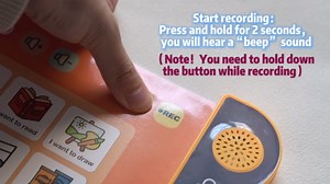 AAC Device for Autism, Communication Board for Nonverbal Kids & Adults, Speech Therapy Materials with 8 Programmable Buttons & Adjustable Volume, Gifts for People with Autism Classroom Must Haves