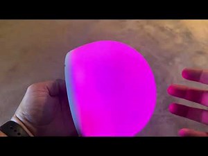 Light Options, Colors, Charging, and Review of Watt Bubble Kid's Color Changing Night Light