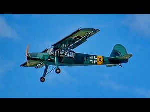 FI-156 FIESELER STORCH SCALE RC ELECTRO AIRPLANE / RC Meeting Damelang Germany June 2015