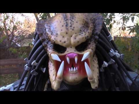 How I painted my Predator costume mask 2015