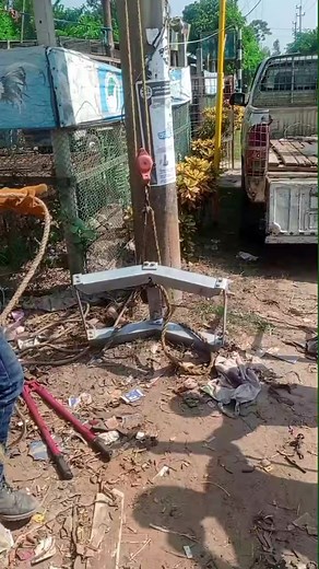 Hanger for hanging transformer #Lineman #electricity #electric #electrical #transformers | Lineman24.com