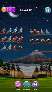 Bird Sort Puzzle Level 17-18 Get ready to soar through a world of color! Match the birds and master the puzzle! 🕊️💥 #BirdSort Test your intelligence by solving this fun sort puzzle game. Download Link: GooglePlay: https://play.google.com/store/apps/details?id=com.nexttechgamesstudios.birds.sort.puzzle.game&hl=en iOS: https://apps.apple.com/us/app/bird-sort-color-sorting-game/id1632161413 Amazon: https://www.amazon.com/gp/product/B0B6FPFP5R The new satisfying sorting puzzle game with crowd bird
