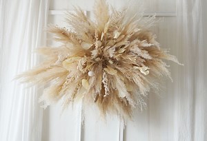 Bohemian Wedding Archway Flower,wedding Corner Swag,swag for Arch,outdoor Wedding Backdrop,pampas Grass Arch Flowers,floral Arch Arrangement - Etsy