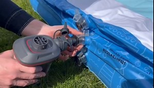 Inflatable Pool, 118''x72''x20'' Full-Size Inflatable Swimming Pool, Spacious Above Ground Play Center for All Ages, Ideal for Outdoor Garden & Backyard Fun