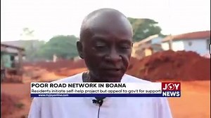 Poor road network in Boana: Residents initiate self-help project but appeal to government for support. #LuvUpdates #Luvfm | Luv 99.5 FM