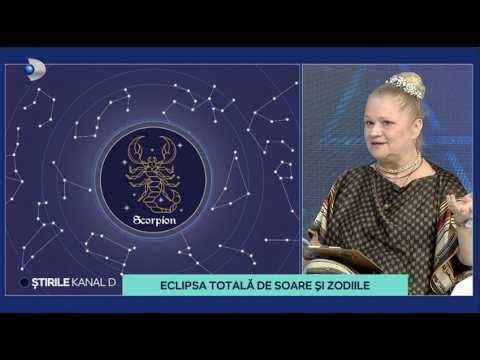 Stirile Kanal D - Astrolog Mariana Cojocaru: eclipsa totala de soare si zodiile! | Editie de pranz