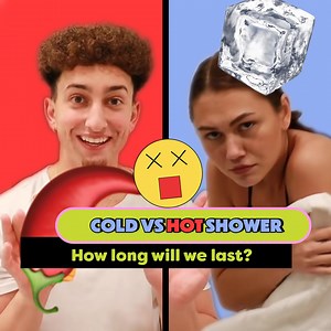 Hot🔴 vs Cold❄ shower *couples edition* | Montana and Ryan