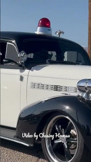 Classic Police Car 1939 Chevrolet Delivery #chevrolet #carshow #classiccars #shorts