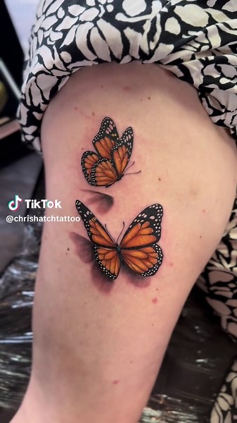 Embracing 3D Butterflies in Tattoo Art