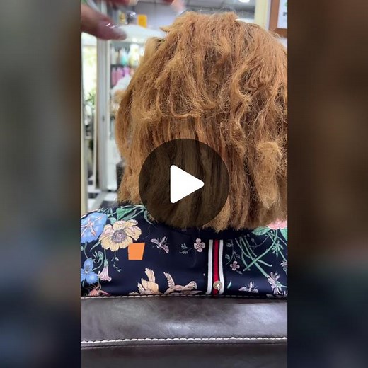 การทำผม: การแยกแบ่งช่อออกมา