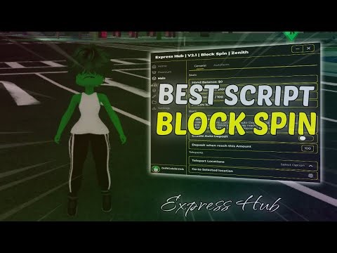 🔥 BEST Block Spin Script 2025! (Auto Farm, Aimbot, ESP & More) | Paid