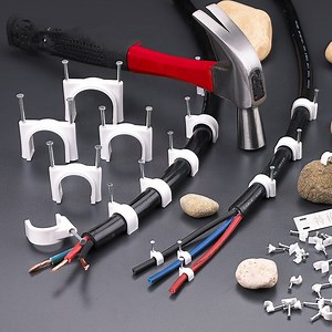 [Hot Item] PP Wire Clips, Round Cable Clip 30mm