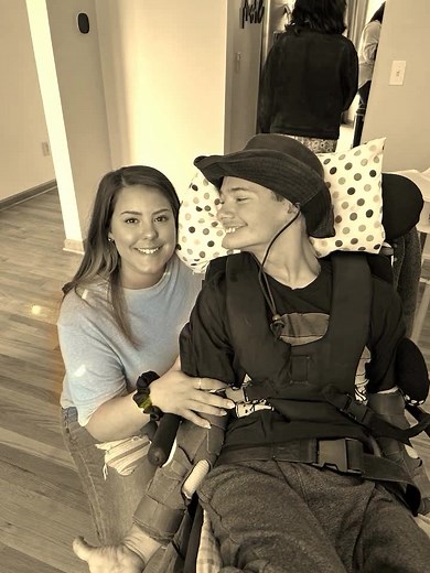 Good morning!! My “babes”. Wingman and Sister❤️ | Maria DeSantis