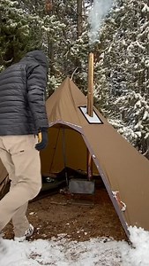 W-stove Folding Tent Stove (3W): Winter camping fireplace preview 🏕️ #survival Content shows: Hot tent camping and a genuine tent wood stove by Wild Wild West. Please accept only an authentic version with our official branding on the stove body. #wstove #3Wstove | Wild Wild West USA