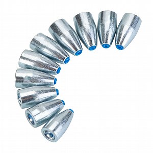 [Hot Item] Precision Cast Bullet Fishing Sinker with Integrated Plastic Core