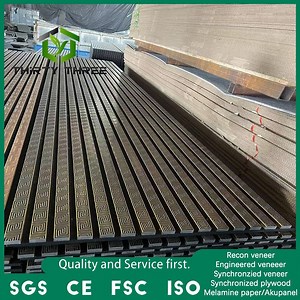 [Hot Item] Wooden Veneer Akupanel Acoustic Wall Panels for Sound Proof