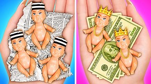 Rich, poor, and ultra wealthy in unique life changes! Hilarious situations by 123GO!SCHOOL