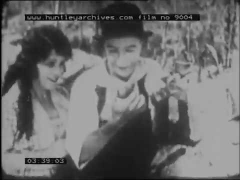 Splendid, well-crafted Larry Semon woodland comedy from the early 1920's. Archive film 9004