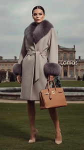 21 reactions | Soft, warm, and effortlessly refined, this Cashmere coat with fox fur defines modern sophistication #LamasCouture | Butik Lamas | Facebook
