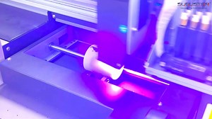 Rotary UV direct printing on cup with jig by SUBLISTAR UV-6090 Flatbed printer Specifically for direct-to-object printing on cups, bottles, and metal, glass, or plastic tumblers. Click for more https://bit.ly/3SHsXmy #directtoobject #uvprinting #flatbeduvprinter #leduvprinting #CupPrinting | Sublistar