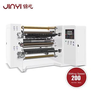[Hot Item] 200m/Min Qfj-a Horizontal Type Plastic Film and Paper Slitter Rewinder Machine
