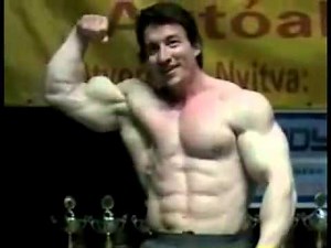 Hot Arm Wrestler Jan Germanus shows off his muscles!