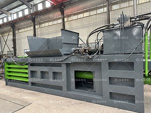 [Hot Item] Horizontal Cardboard Compactor Jewel Foam Automatic Paper Hydraulic Cardboard Waste Pet Baler Baling Press Machine