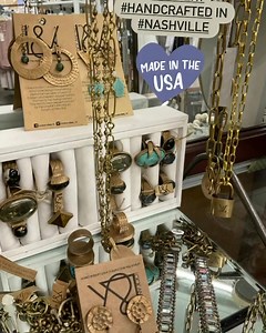 Lock & Key Jewelry - Hand Crafted in Nashville….☺️ Made in the USA….😊#lockandkey #jewlery #lockandkeyjewelry #necklace #bracelets #earrings #handcrafted #nashville #handcraftedjewelry #artisan #madeintheusa #wernerstradingco | Werner's Trading Company