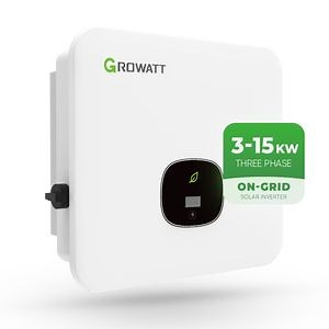 [Hot Item] Growatt On Grid Tie Inverter Solar Power 3000W 15KW With Limiter With Battery