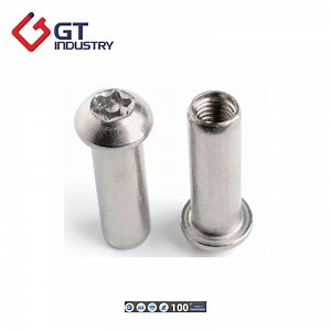 [Hot Item] M6 Allen Socket Flat Head Pin Security 304 Barrel Sleeve Nut