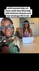 Girls vs. Hair 😂 bonnets : https://ccminkhair.com/collections/adult-bonnets use code “hair30 “ at checkout | CC Mink Hair