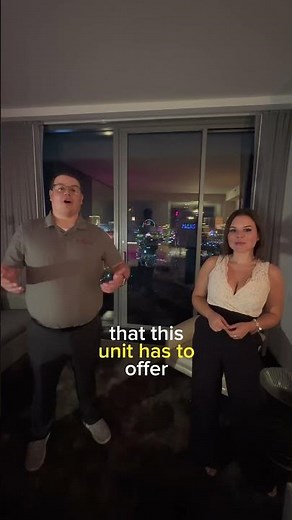 Top unit at Palms Place offers the most stunning views...