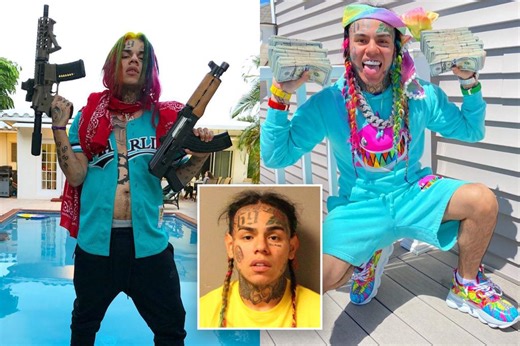 Tekashi 6ix9ine sentenced to 45 days in jail for violating terms of release