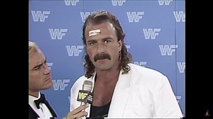 September 1986 and a promo with Savage. DDT: Cruel but fair. #AEW #AEWDynamite | Jake "The Snake" Roberts