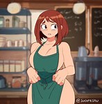 uraraka ochaco (boku no hero academia) drawn by suoiresnu | Danbooru