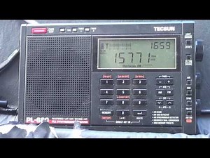 AWR Wavescan via WRMI 15770 Khz Shortwave on Tecsun PL 680