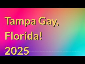 TAMPA GAY FLORIDA 2025. All things LGBTQ+ in Tampa, FL and St Pete, FL. Gay bars, gay pride parades