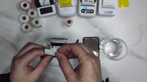 8Rolls M110 Thermal Labels for M221/M220/M120/M200 Label Papers Waterproof Sticker P50 Label Maker 40x40mm